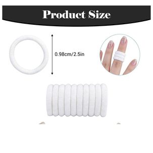 Set De 80 Mini Bandas O Colets El&aacute;sticas Para El Cabello Suaves Y Sin Costuras