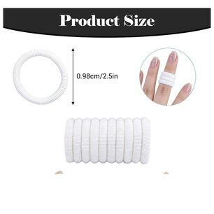 Set De 80 Mini Bandas O Colets El&aacute;sticas Para El Cabello Suaves Y Sin Costuras