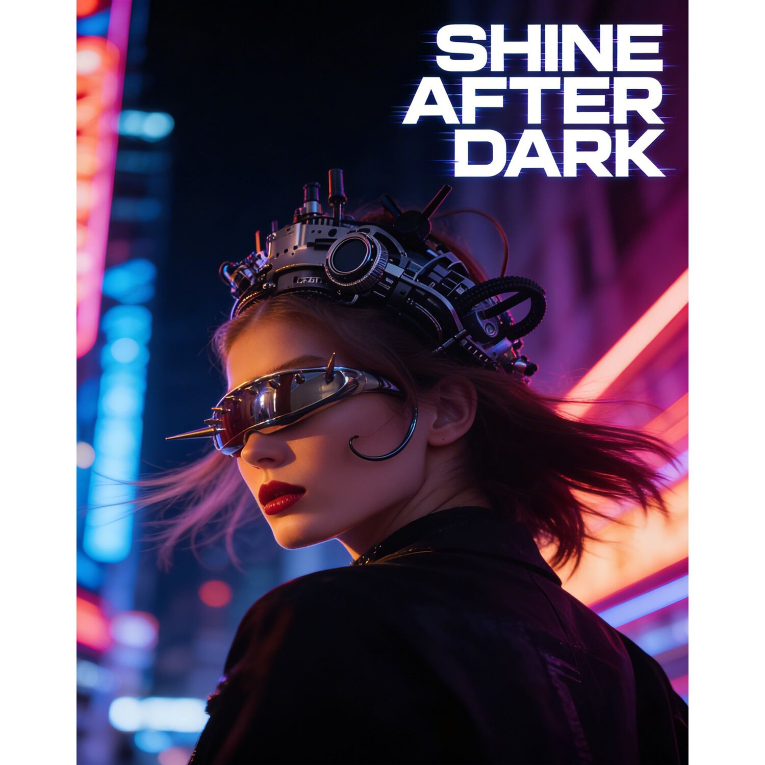 Lentes Retro Futuristas Steampunk Rave Rock Para Mujer image number 7.0