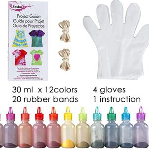 Kit De Te&ntilde;ido Anudado Pe1025 Foska