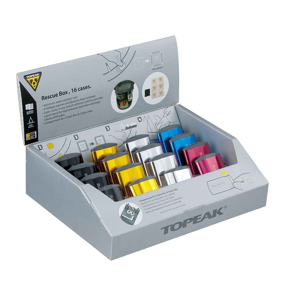 Kit Topeak Metal 6 Parches Autoadhesivos Lija image number 5.0