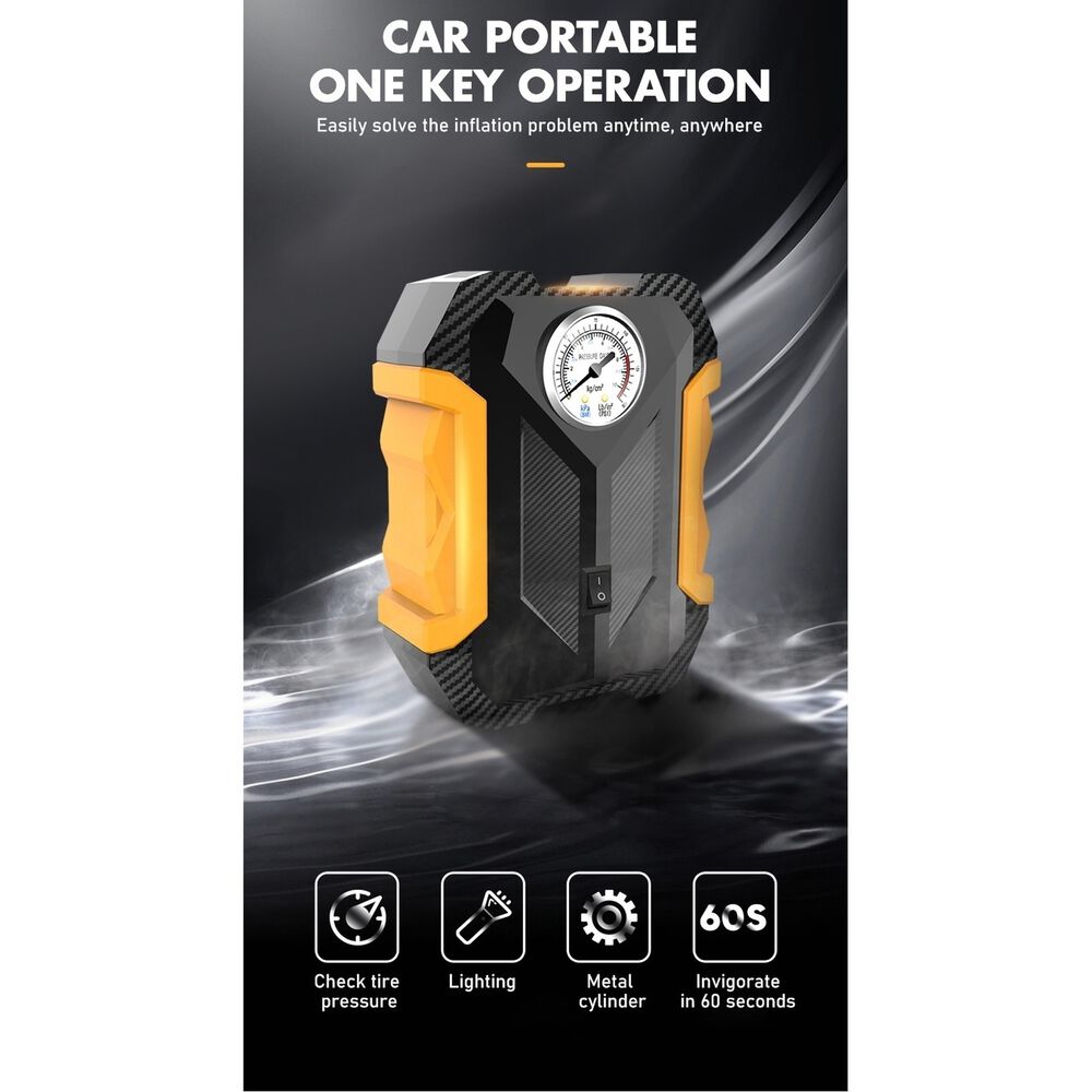 Compresor De Aire Port&aacute;til An&aacute;logo 12v Todo Neum&aacute;tico image number 6.0