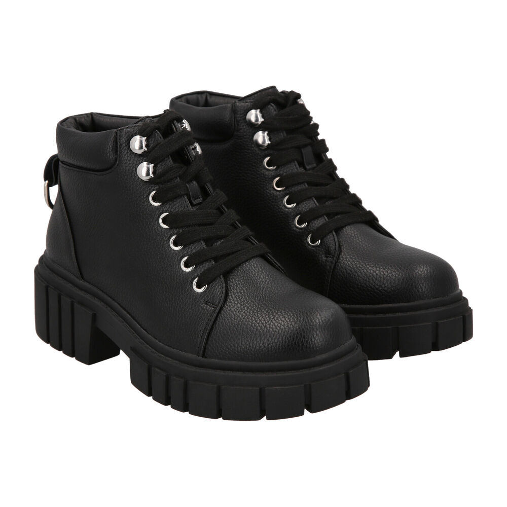 Botin Casual Mujer Negro Plataforma Cleo Detogni image number 3.0