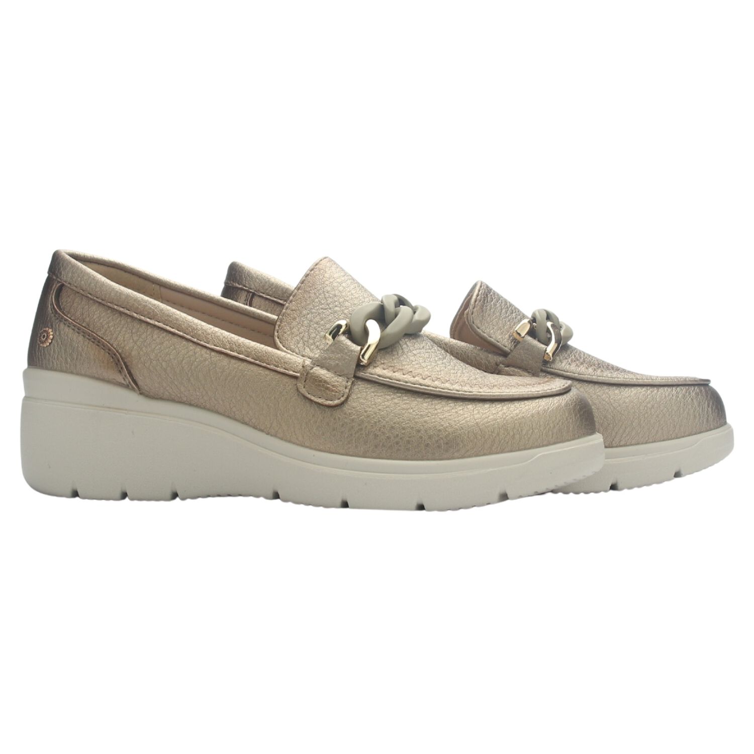 Zapato Mujer Chalada Deza-5 Dorado Casual image number 4.0