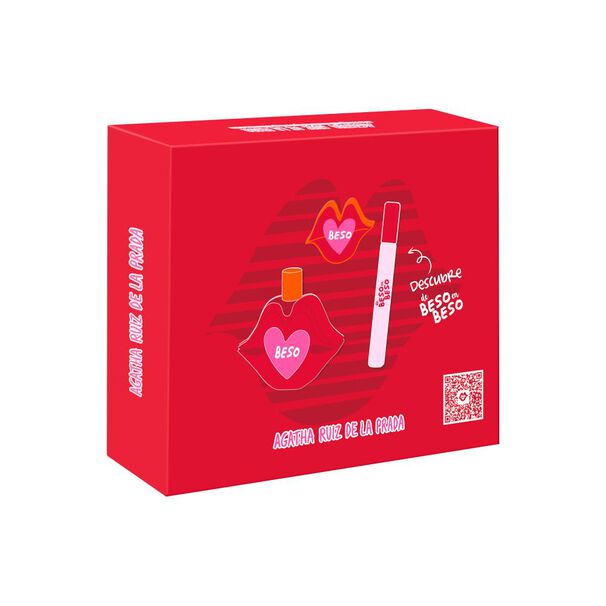 Set De Perfumer&iacute;a Mujer Beso Agatha Ruiz De La Prada / 50 Ml / Edt + Megaspritzer 10 Ml