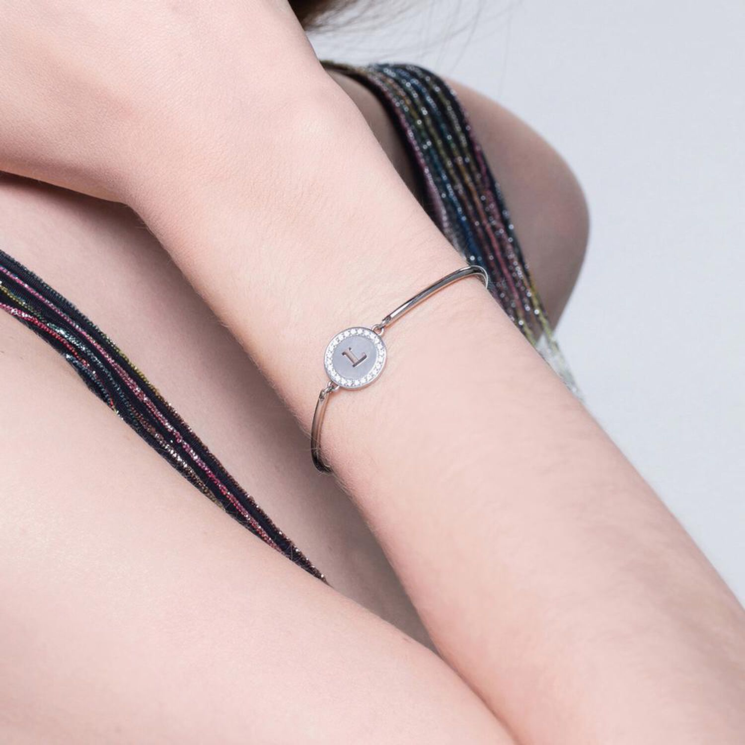 Pulsera Brosway Chakra Plateada Bhk135 image number 1.0