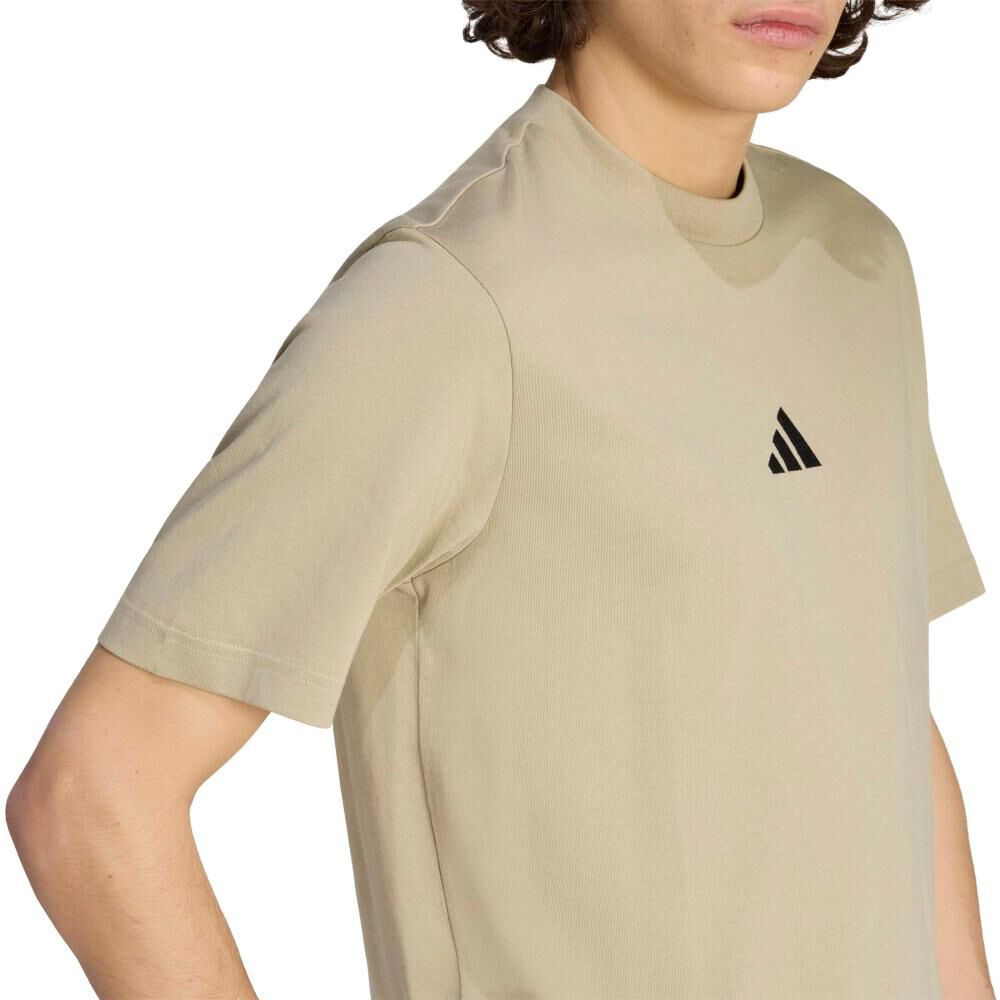 Camiseta Essentials Small Logo Single Jersey Adidas image number 3.0