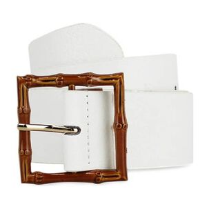 Cintur&oacute;n Mujer Taupo Blanco Carven