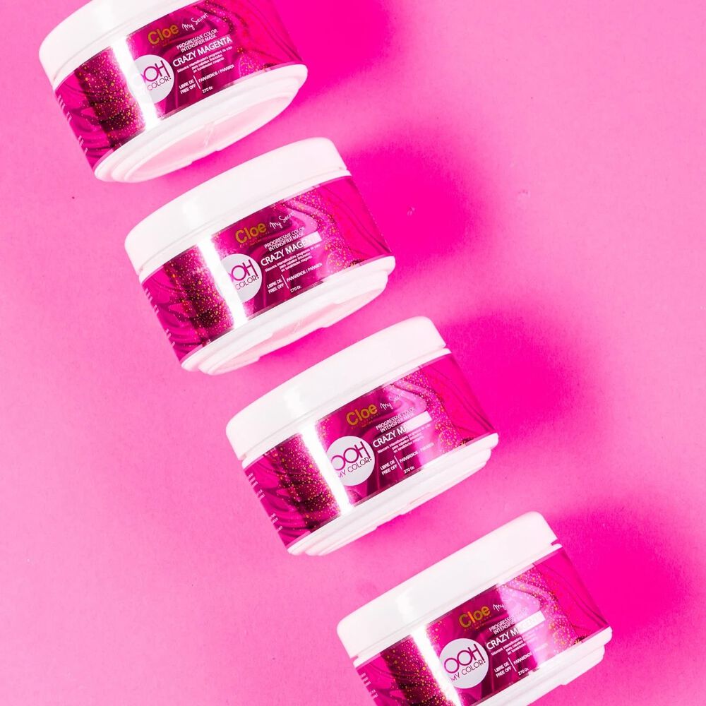 Máscara Ooh My Color Crazy Magenta Cloe 270gr image number 2.0