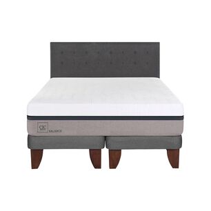 Cama Europea Cic Balance King / Base Dividida + Respaldo