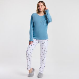 Pijama Manga Larga Mujer Lesage