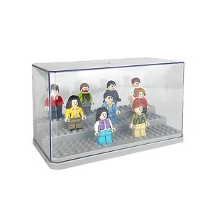 Exhibidor Vitrina Lego Figuras De Colecci&oacute;n Transparente