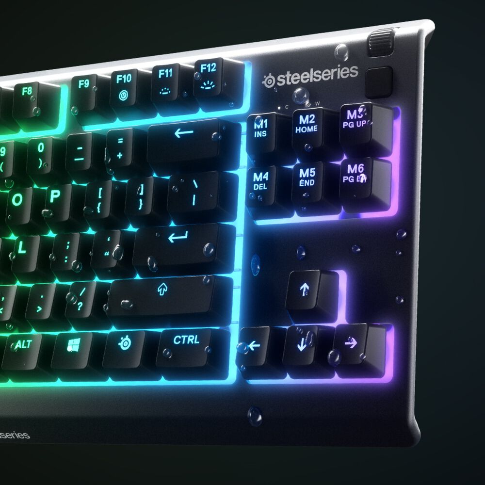 Teclado Gamer Steelseries Apex 3 Tkl Rgb Whisper-quiet Negro image number 2.0