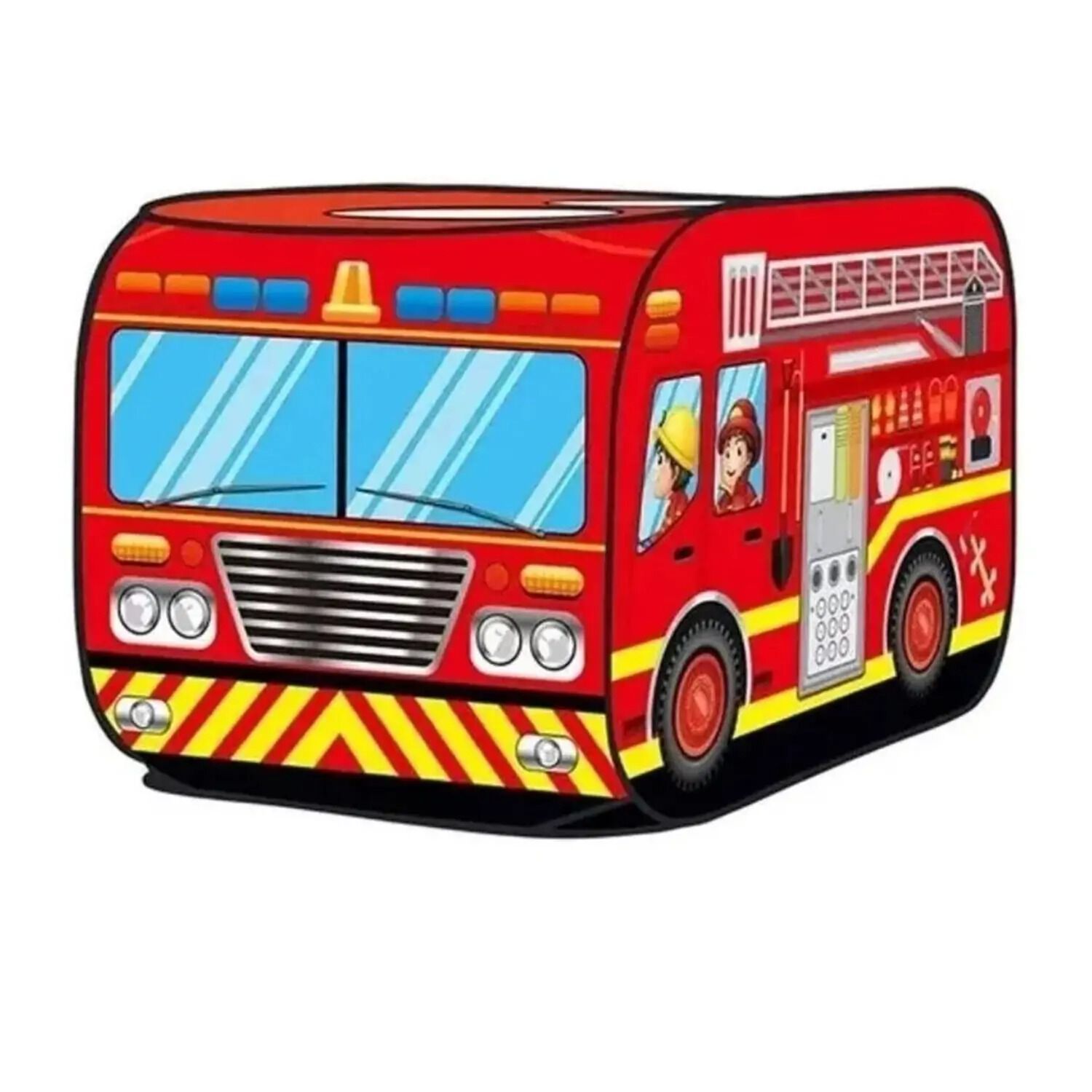Carpa Armable Camion De Bomberos Ni&ntilde;os Juego Infantil image number 0.0