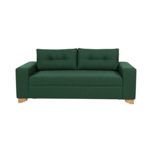 Sofa Paris Dos Cuerpos Lino Verde