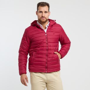 Parka Lisa Regular Cuello Alto Con Capucha Hombre Herald