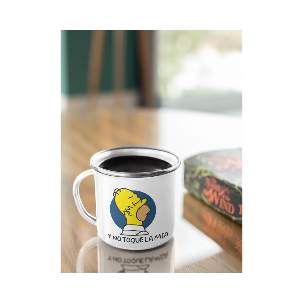 Taza Enlozada Lechera Homero Esta Taza Tiene Due&ntilde;o image number 2.0