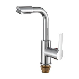 Llave Grifer&iacute;a Lavaplatos Monomando Alargado Plateado Cocina Tap07