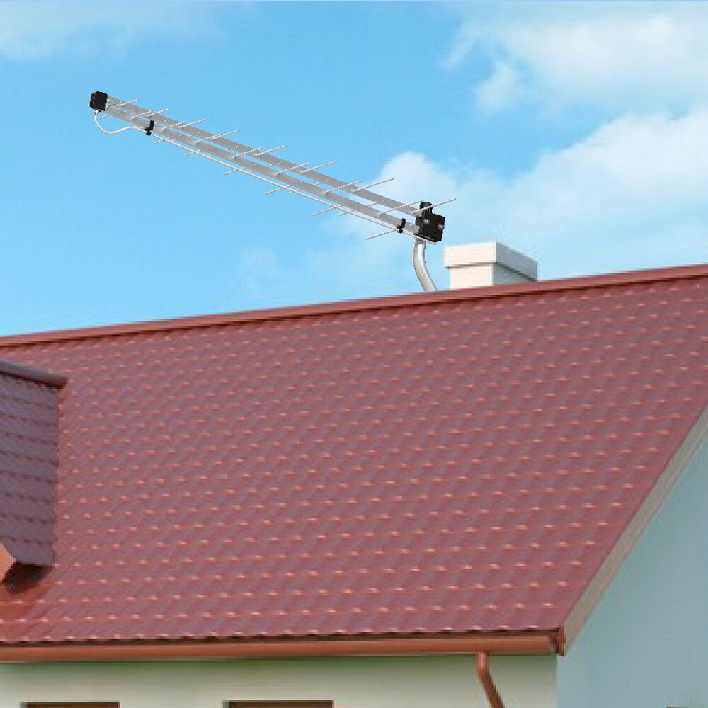 Antena Externa Hd 17dbi + Mastil + 16m Cable Coaxial- Lte2017 -brasforma image number 1.0