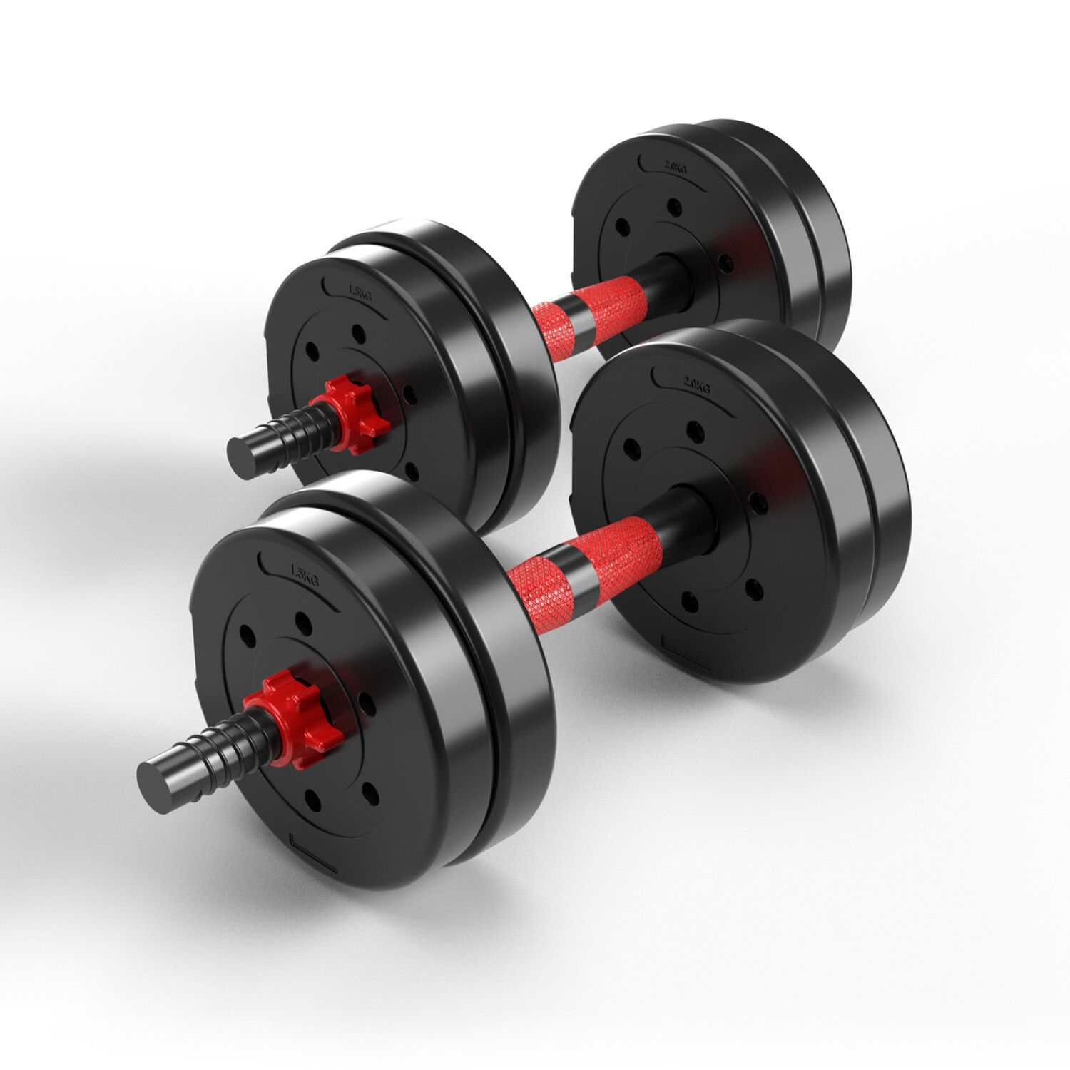 Set Mancuernas Fitmax 15 Kg Pvc image number 1.0
