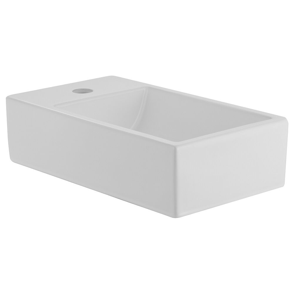 Lavamanos Sobreponer Domsa Slc9070 Blanco 48x27x13 Cm image number 0.0