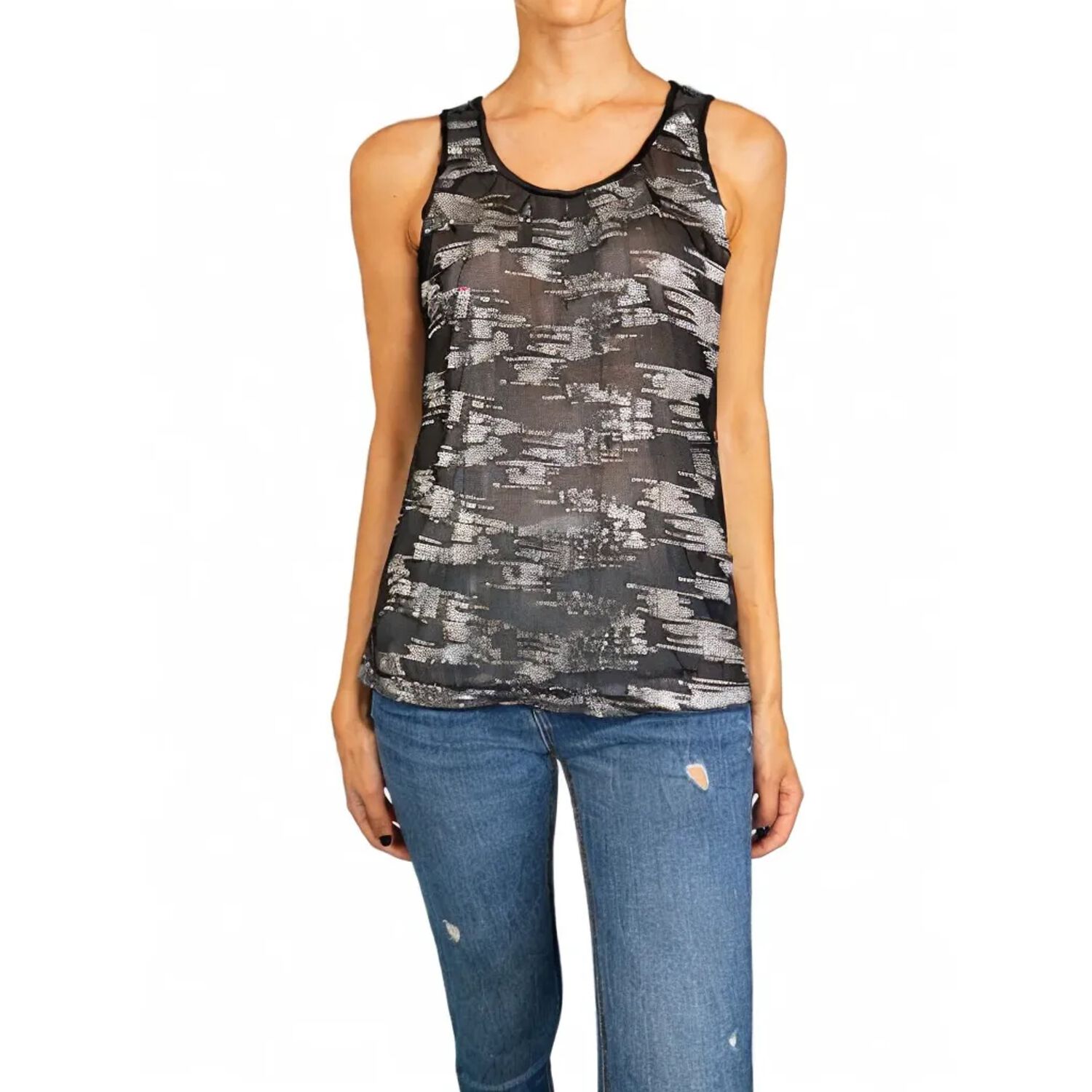 Polera Negra Talla L Apology image number 0.0