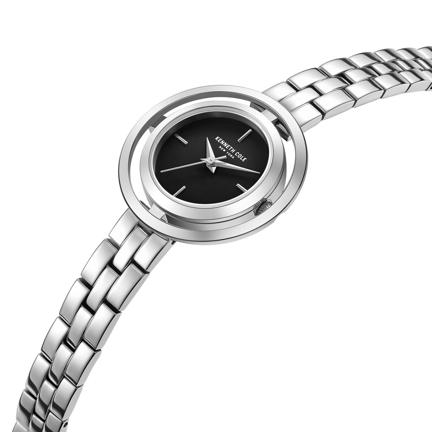 Reloj Kenneth Cole Kcwlg2237104 Plateado Mujer image number 2.0