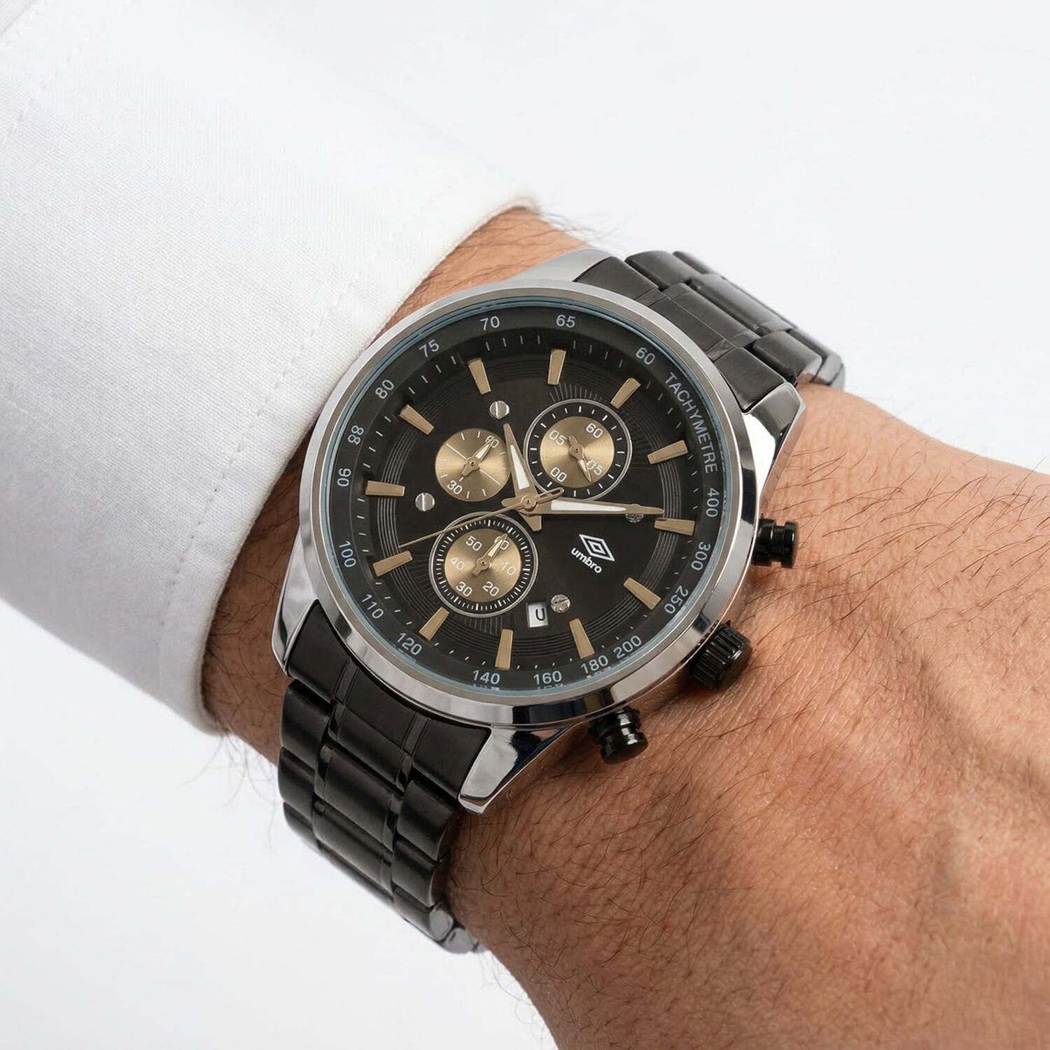 Reloj An&aacute;logo Hombre Umbro Plus Negro Umbp-1500-178 image number 3.0