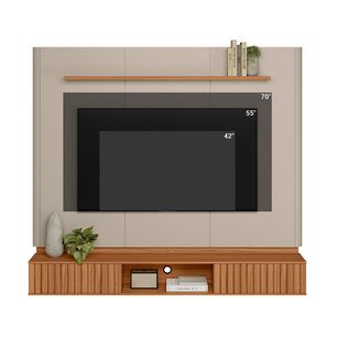 Panel Tv Di Poretti Design Amarante / 2 Puertas