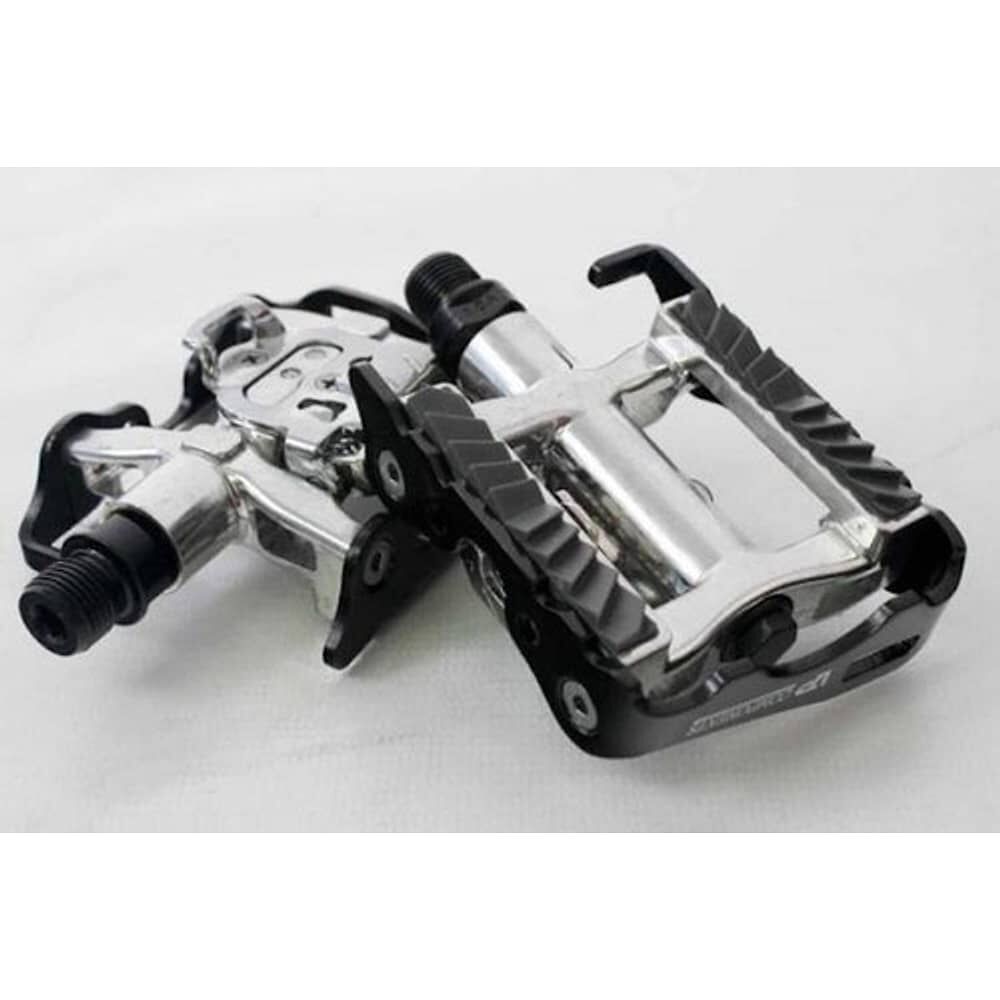 Pedales Mtb Doble Funci&oacute;n Plateado image number 0.0