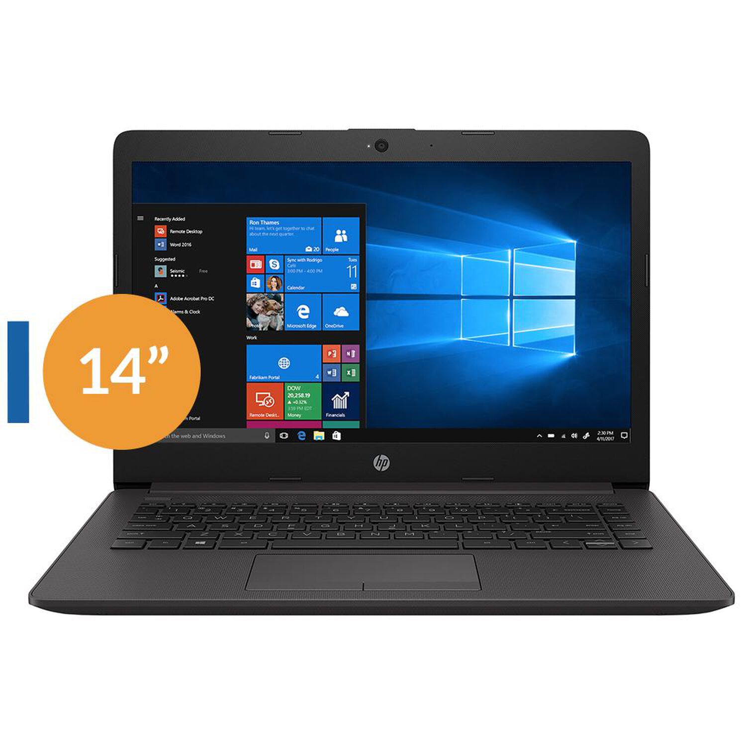 Notebook Hp 240 G7 / Intel Core I5 / 4 RAM / 1 TB / 14" image number 0.0