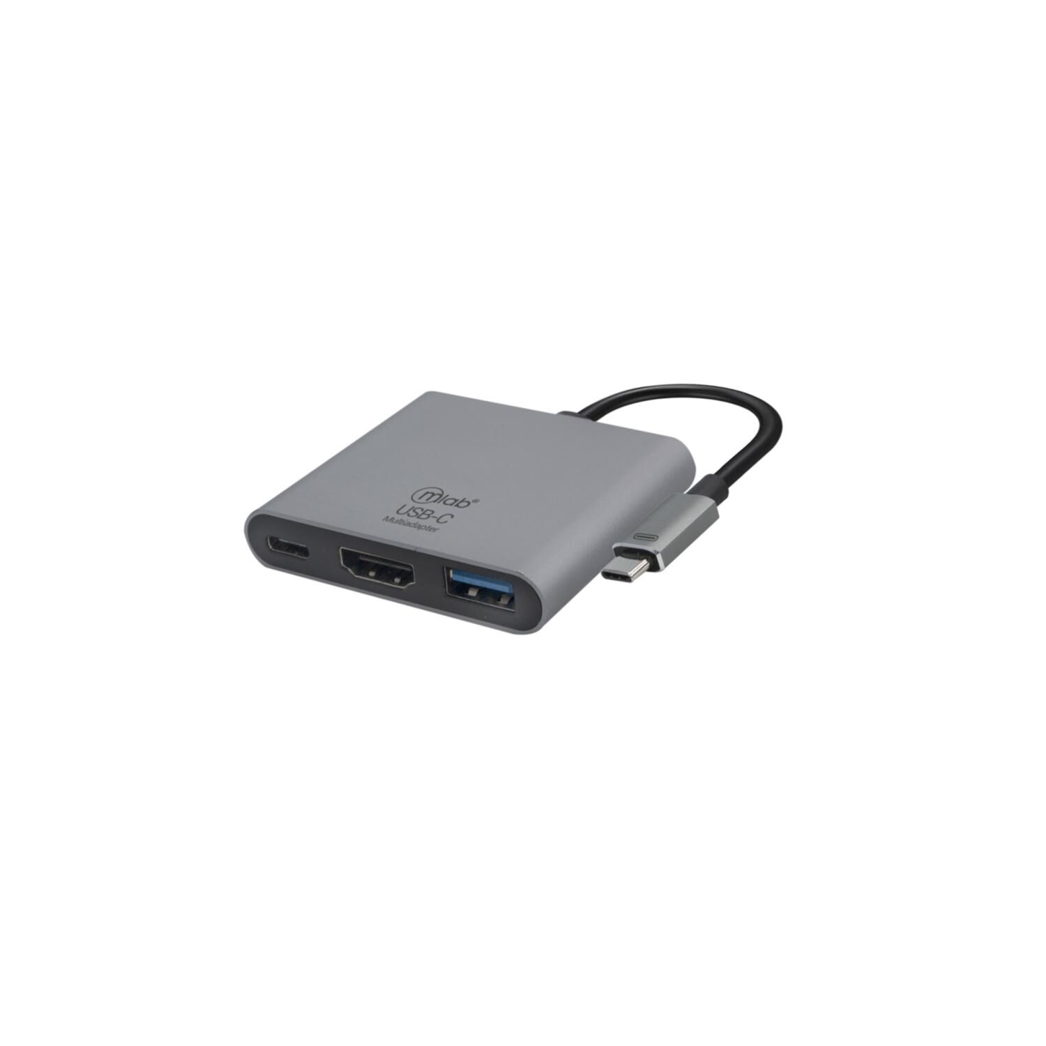 Hub Adaptador Usb C A Usb 3.0 Hdmi Usb C 8862 Mlab image number 1.0