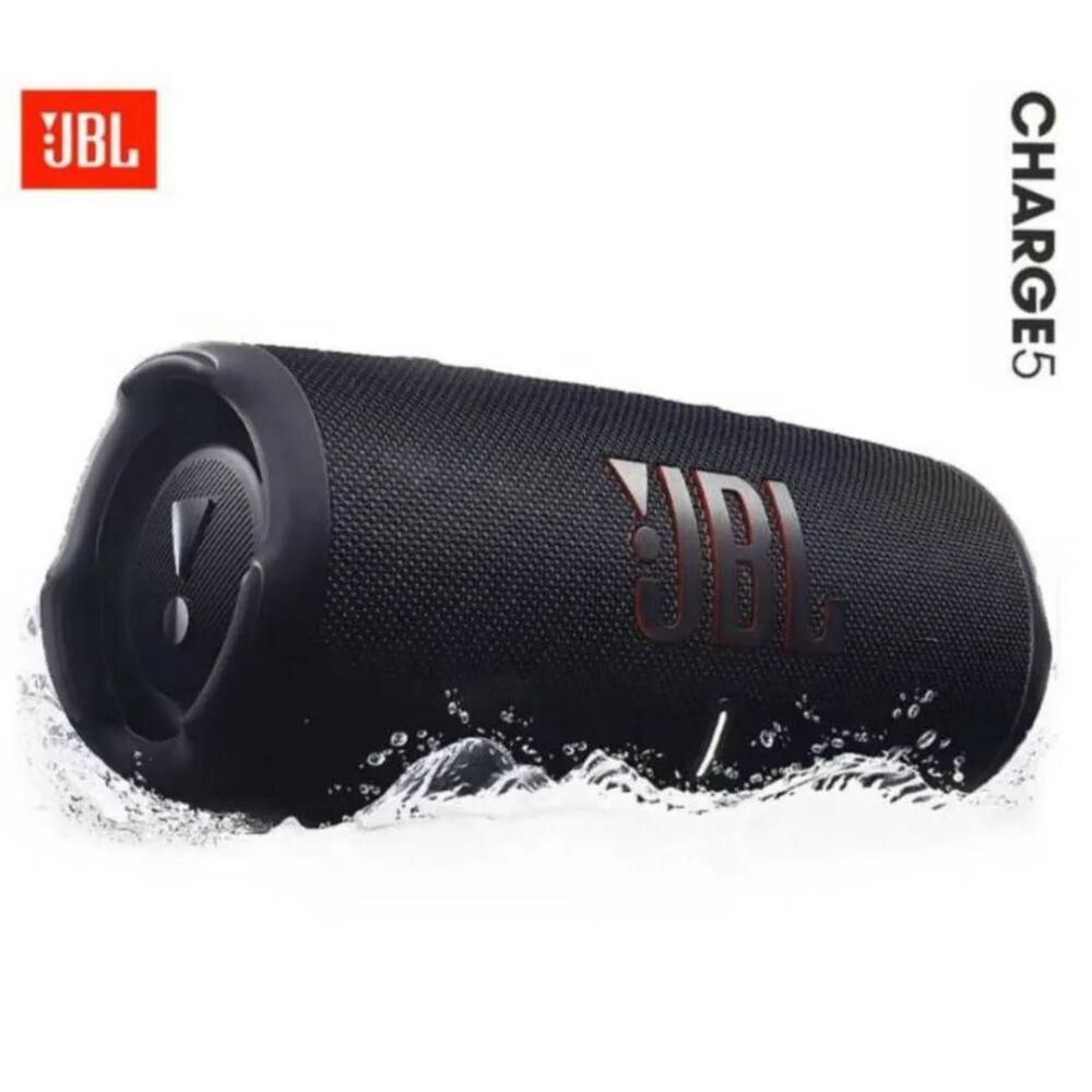 Jbl Charge 5 Parlante Bluetooth Acuático Negro image number 0.0