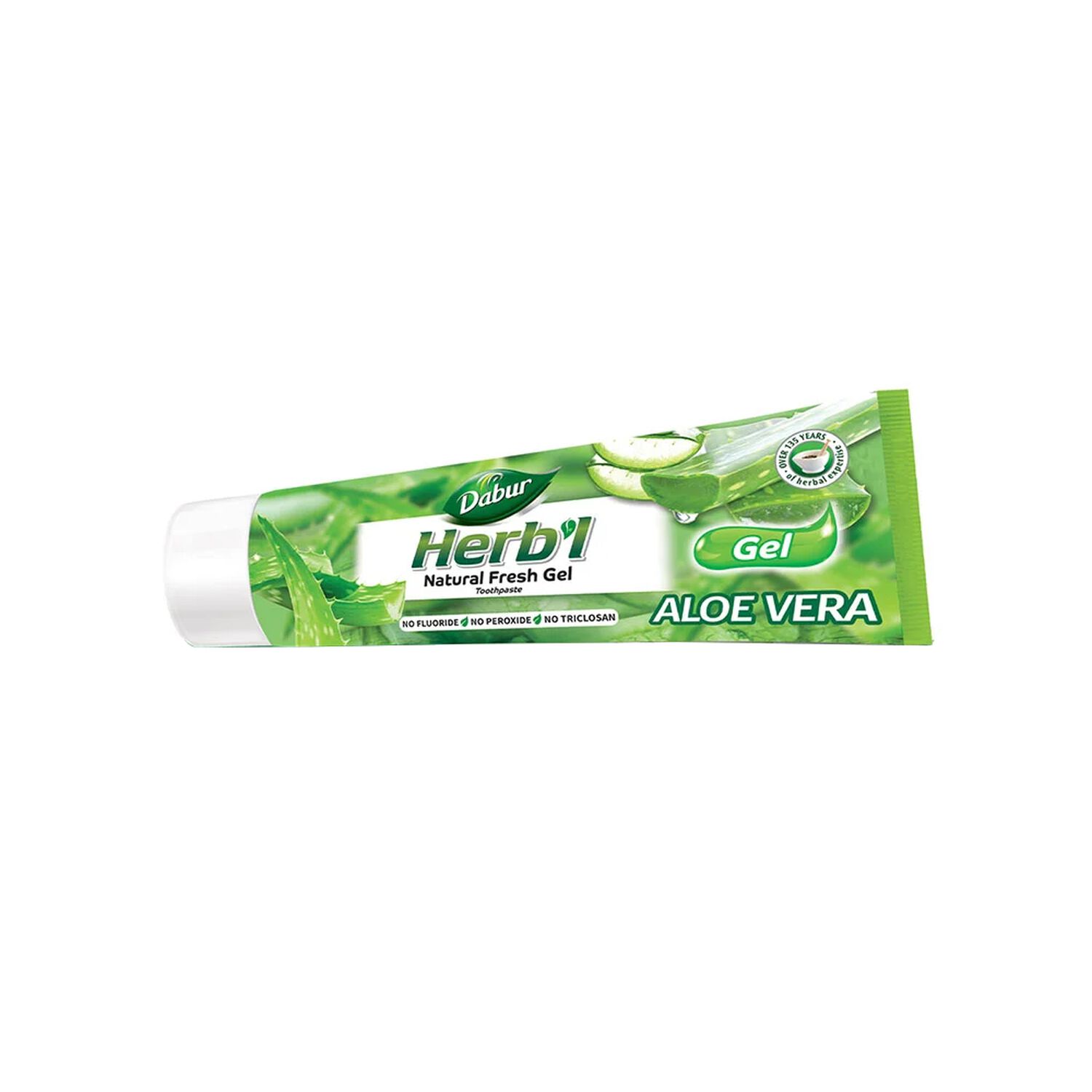 Pasta Dental Herb'l Aloe Vera Gel + Cepillo De Dientes 150gr image number 1.0