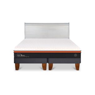 Cama Europea Cic Beecomfort / King / Base Dividida + Respaldo