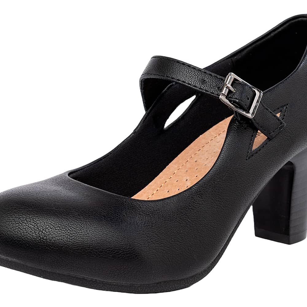 Zapato Cueca Nortina Negro Alquimia image number 3.0