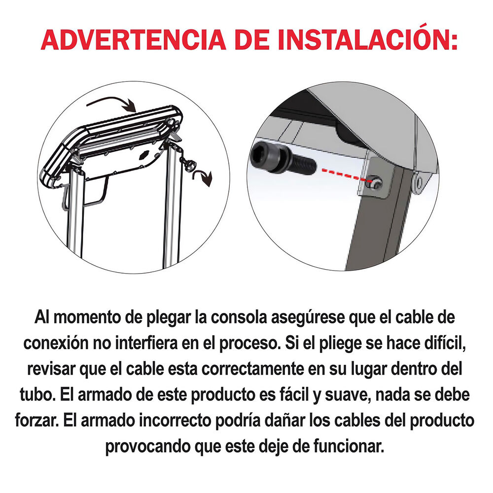 Trotadora Plegable M201 Bluetooth Blanco image number 6.0