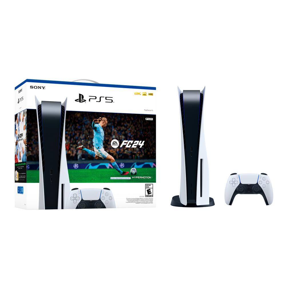 Consola PS5 Sony con Disco + Juego EA Sports FC 24 Digital image number 0.0