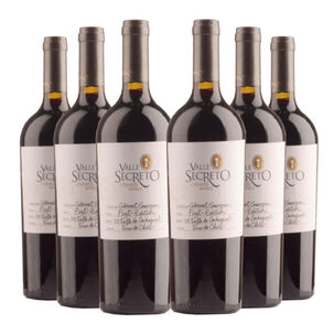 6 Vinos Valle Secreto First Edition Cabernet Sauvignon