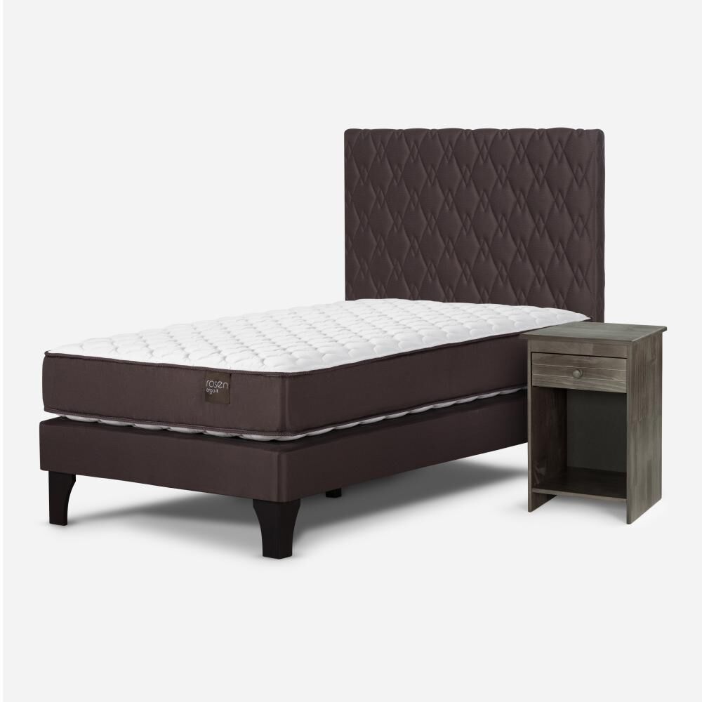Cama Europea Rosen New Ergo T / 1.5 Plazas / Base Normal image number 1.0