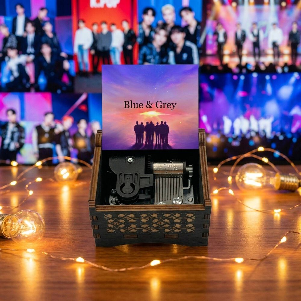 Caja Musical Bts Blue And Grey image number 5.0