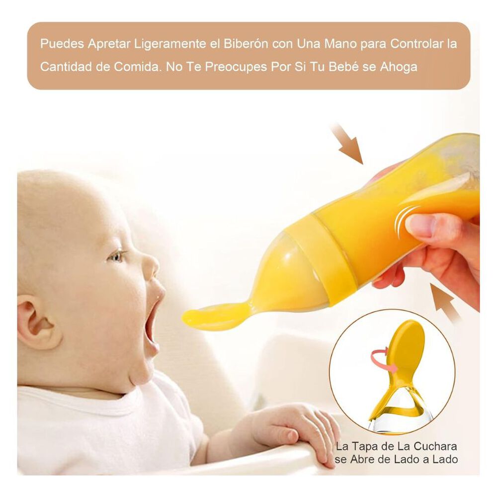 Cuchara Para Bebe Mamadera Dosificador De Alimentos image number 2.0