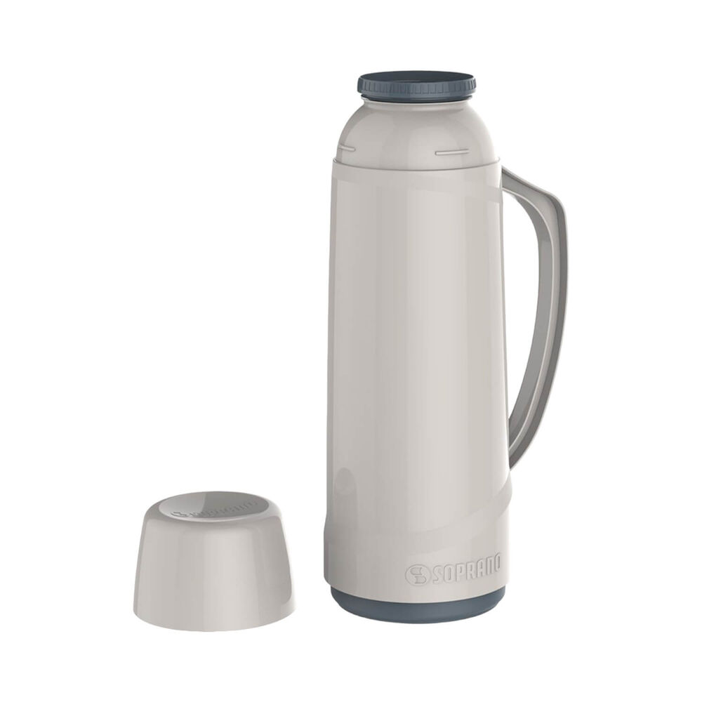 Termo Soprano Cristal 1 Litro Gris image number 0.0