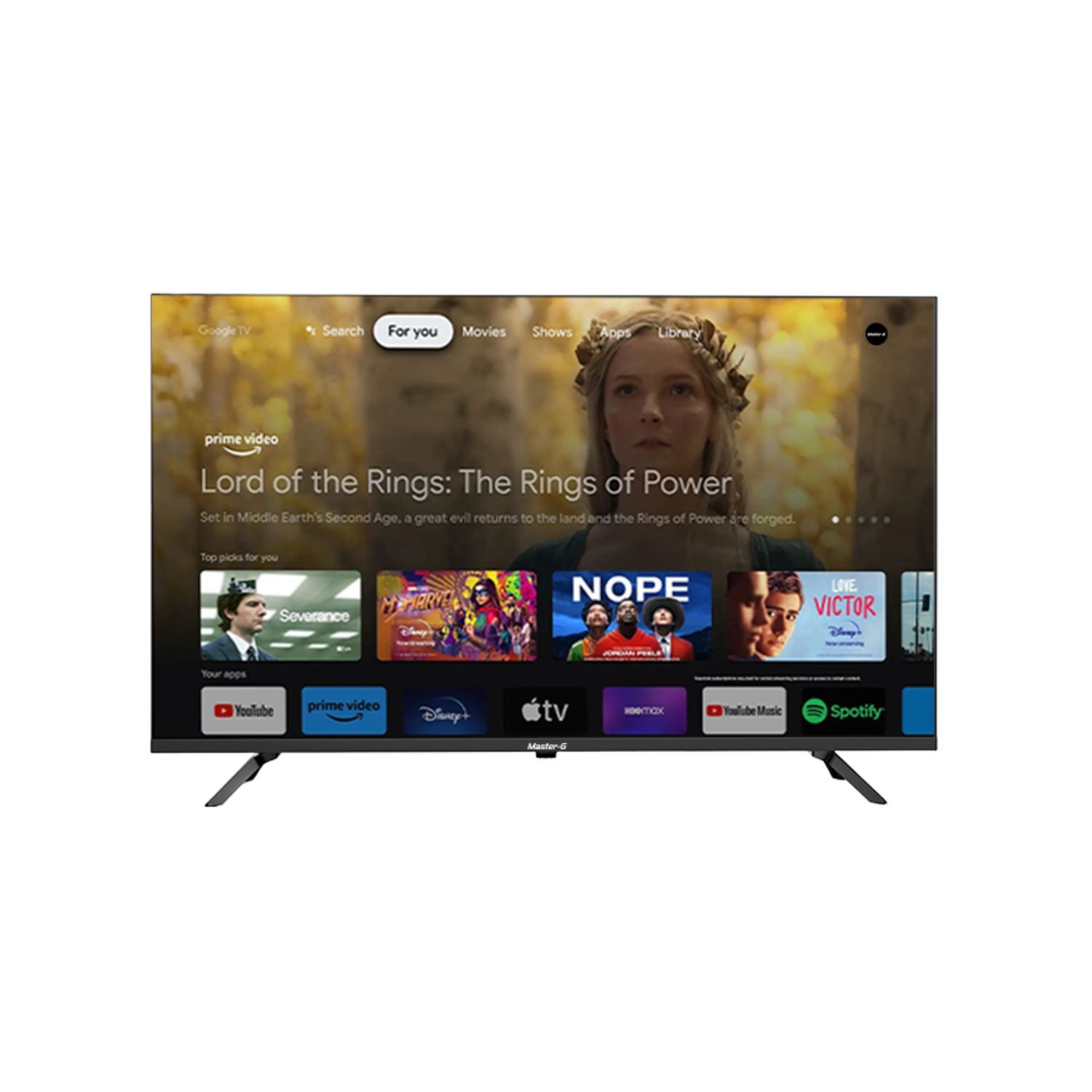 Smart Tv Led 32" Google Tv Hd Bluetooth Mgg32hfk5 image number 1.0