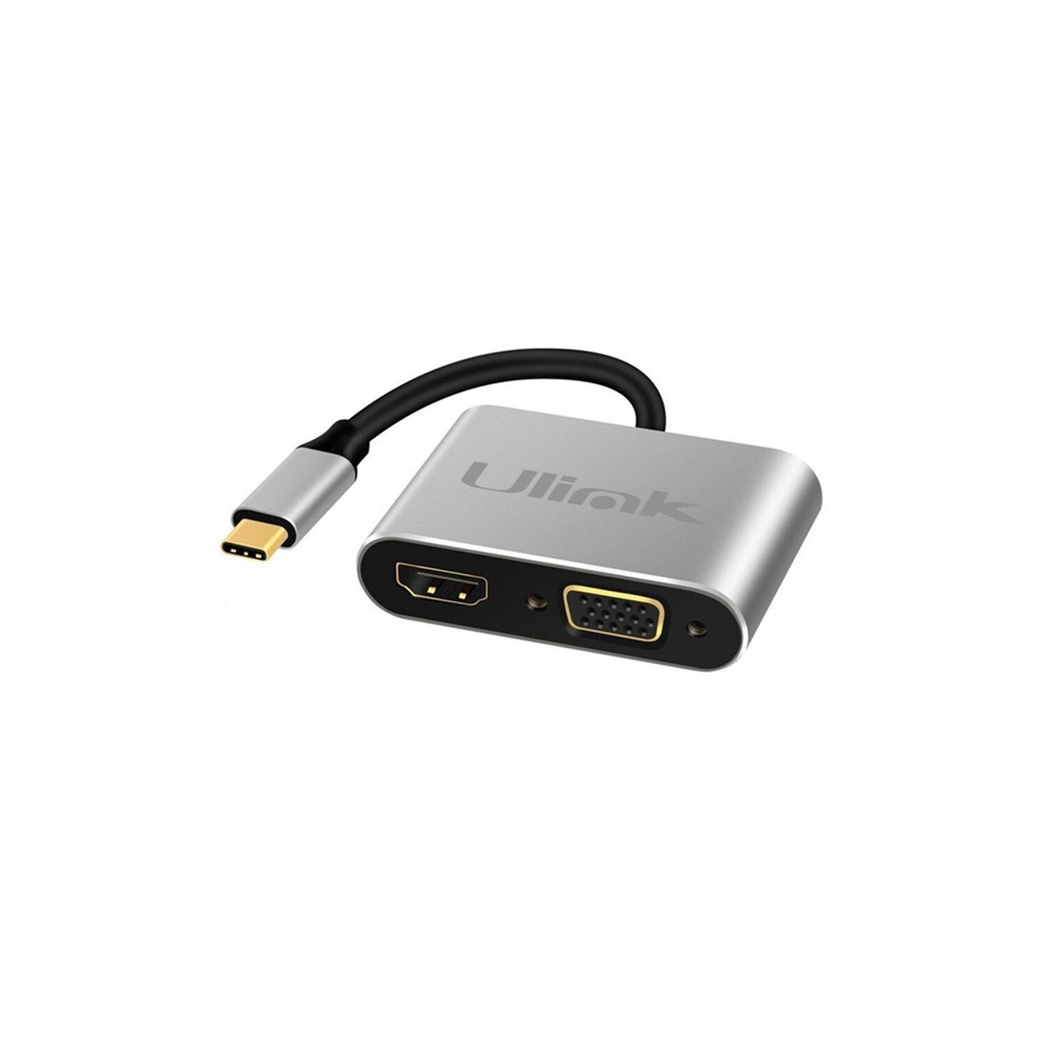 Hub Adaptador 4 En 1 Type-c A Hdmi 4k + Vga + Usb 3.0+ Usb C image number 5.0