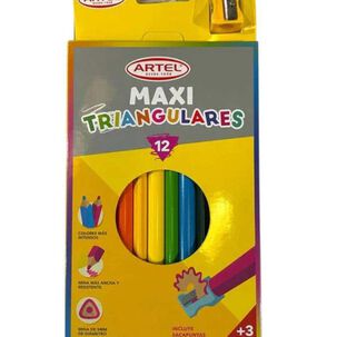 Estuche 12 L&aacute;pices Colores Maxi Artel