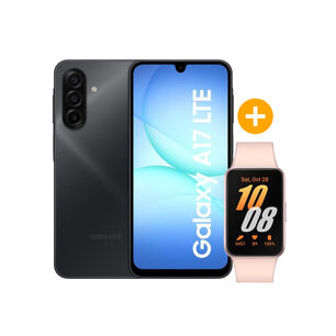 Samsung Galaxy A17 LTE / 4G / 128 GB / Negro + Galaxy Fit3