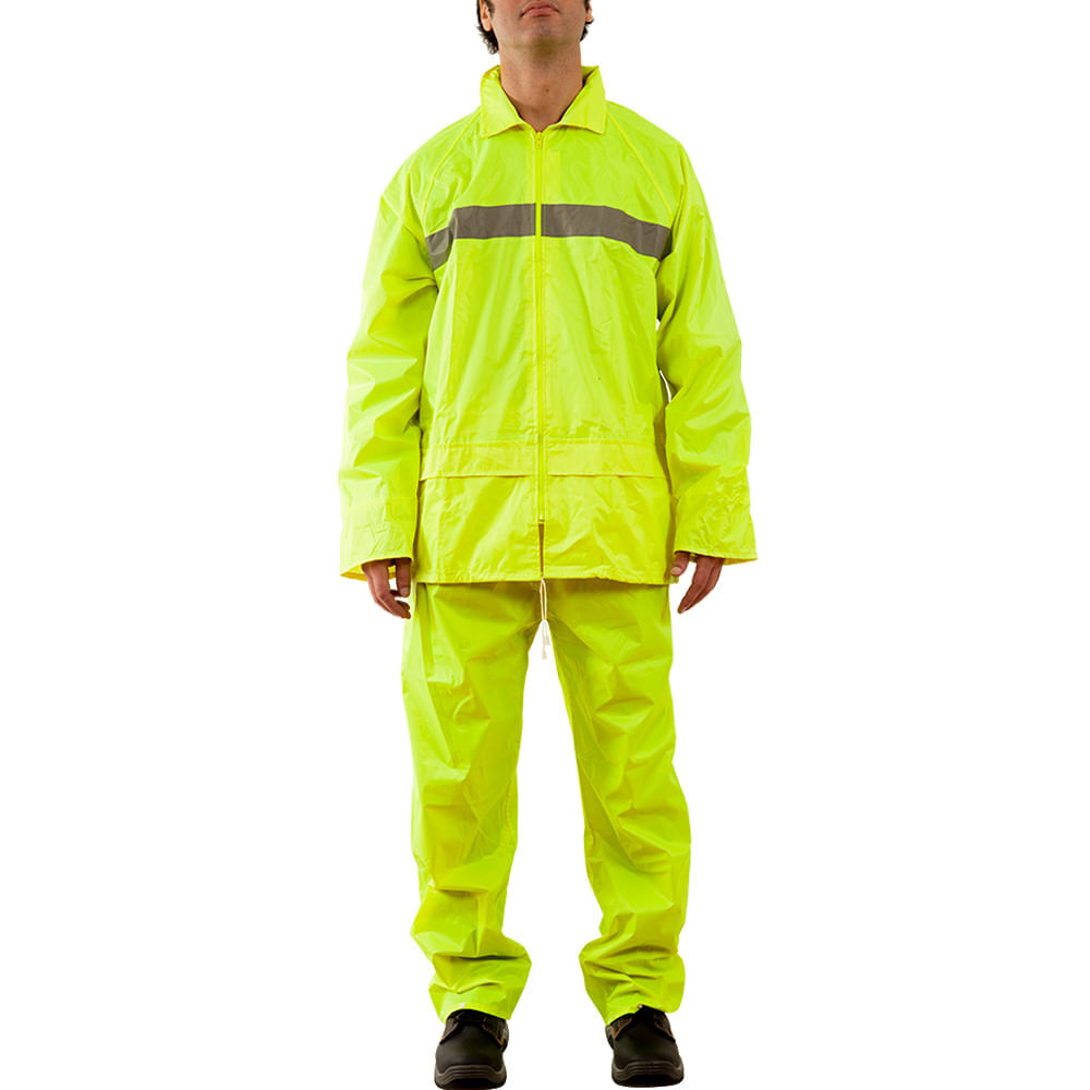 Traje Ejecutivo Amarillo Fluor image number 0.0