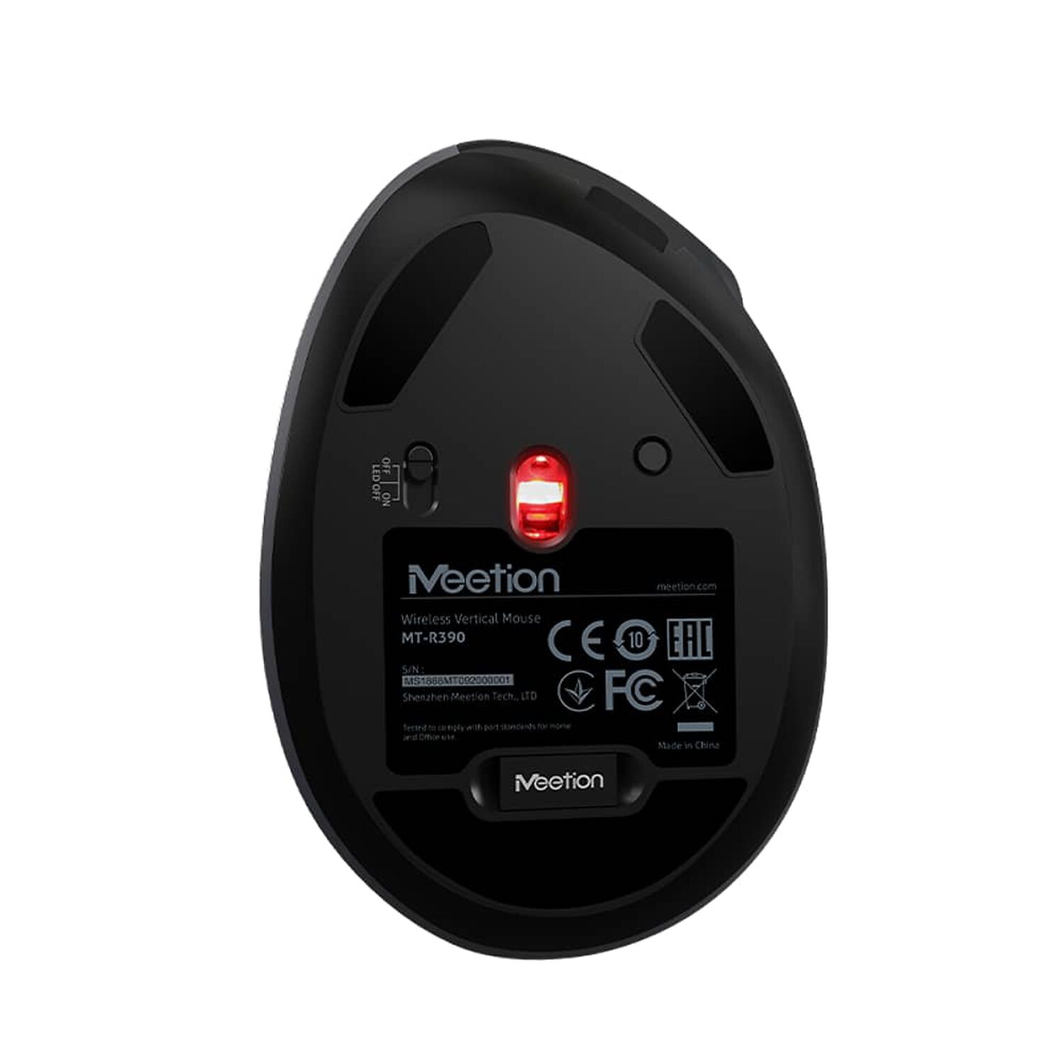 Mouse Vertical Recargable Ergonomic Wireless Meetion Usb-c image number 2.0