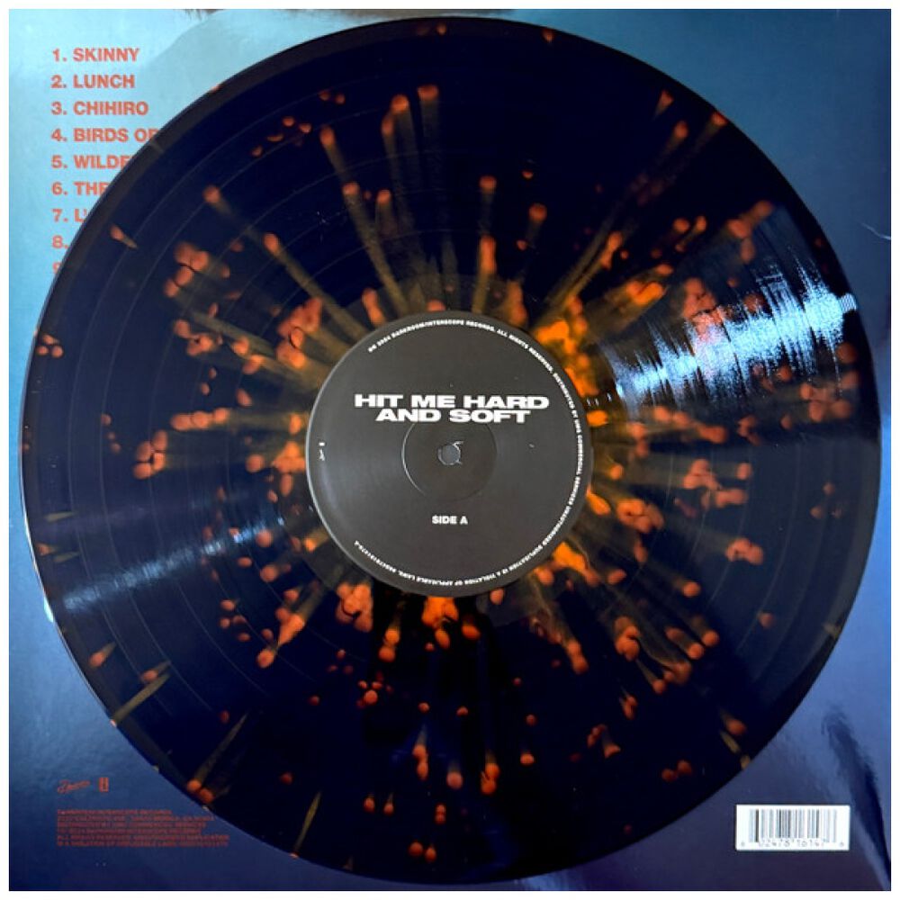 Billie Eilish - Hit Me Hard And Soft (2lp) (blue/orange Splatter) (anniversary Edition) | Vinilo image number 5.0